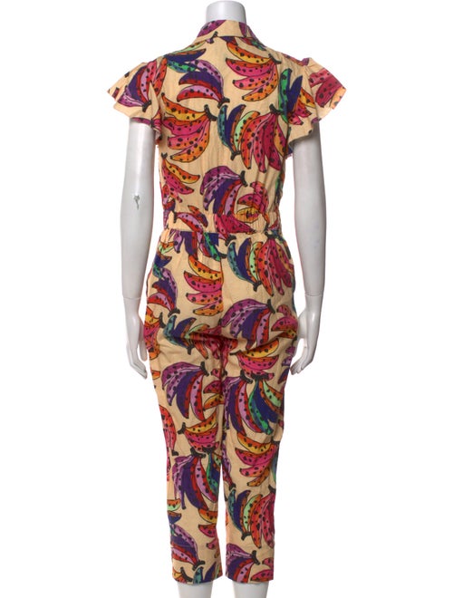 Farm Rio Linen Printed Jumpsuit