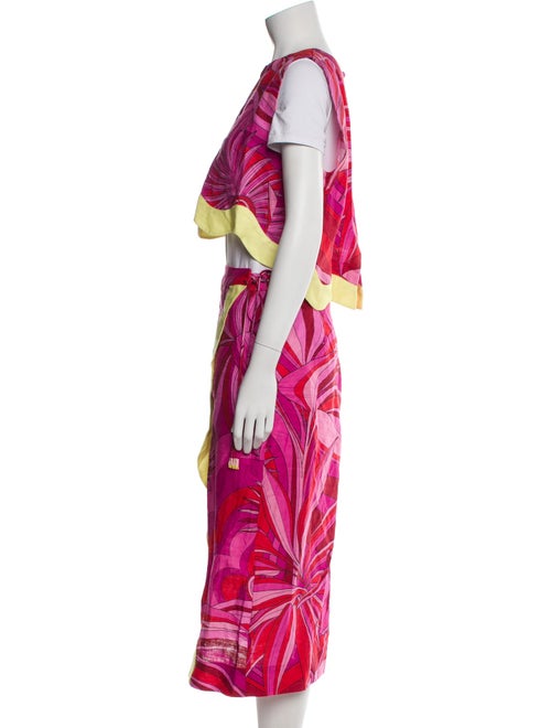 Farm Rio Linen Printed Skirt Set