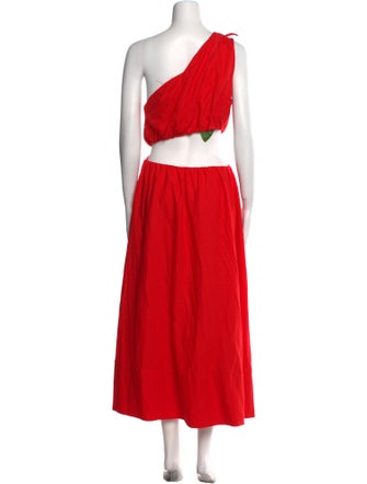 Farm Rio Linen Midi Length Dress