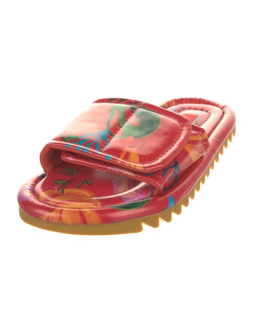 Farm Rio Floral Print Slides