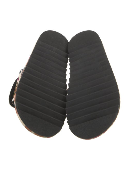 Farm Rio Floral Print Slides