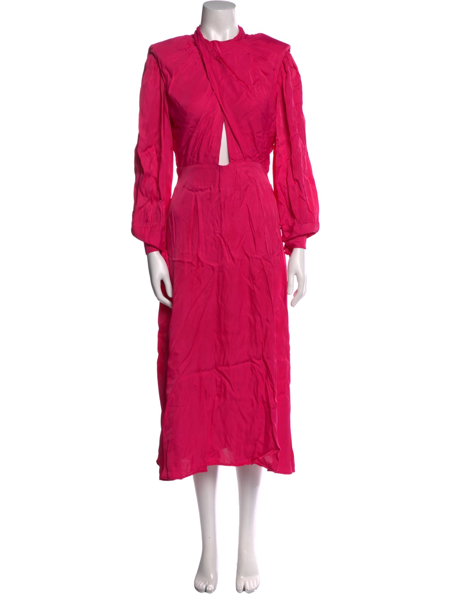 Farm Rio Mock Neck Long Dress