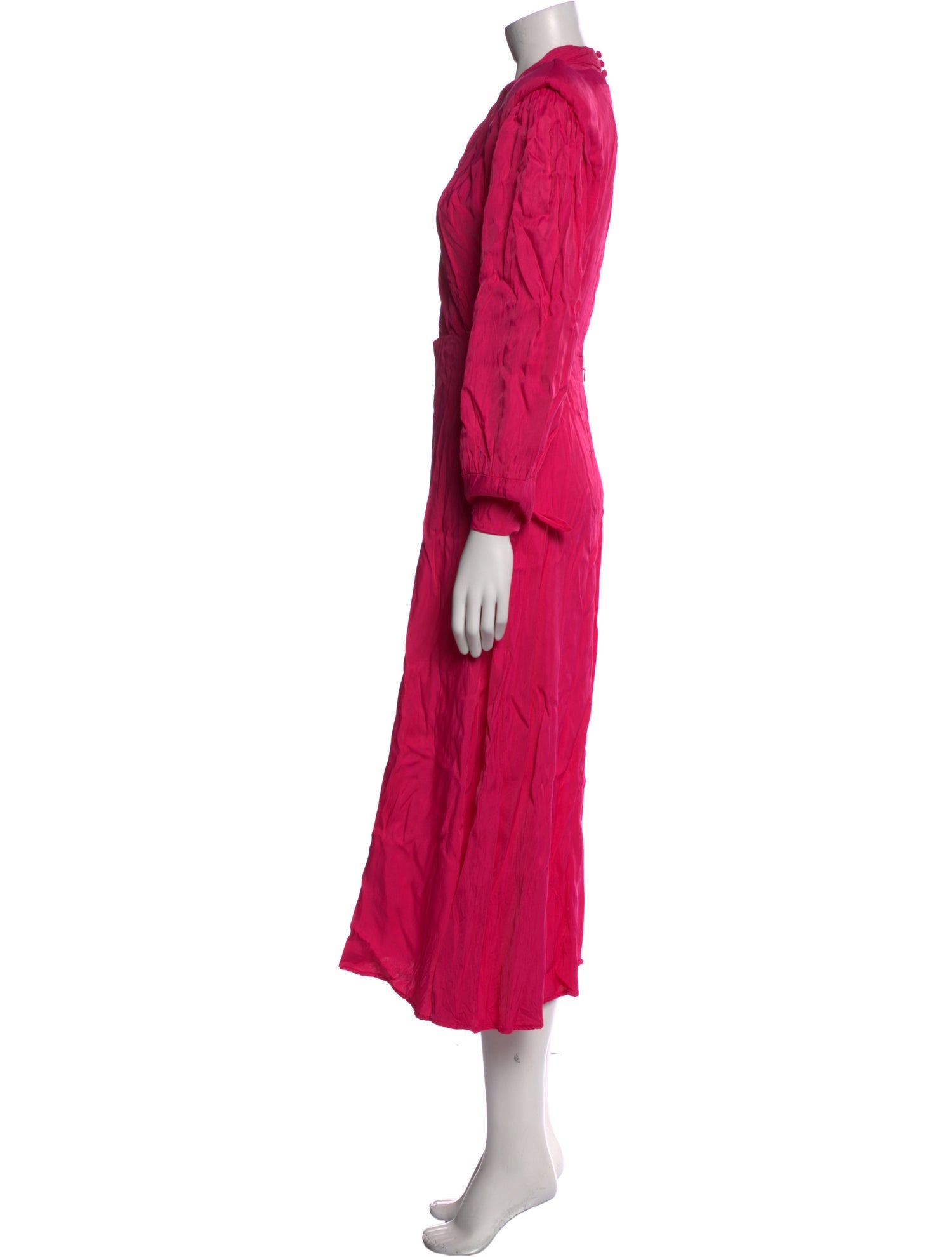 Farm Rio Mock Neck Long Dress