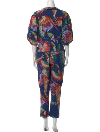 Farm Rio Printed Jumpsuit