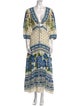 Farm Rio Printed Long Dress