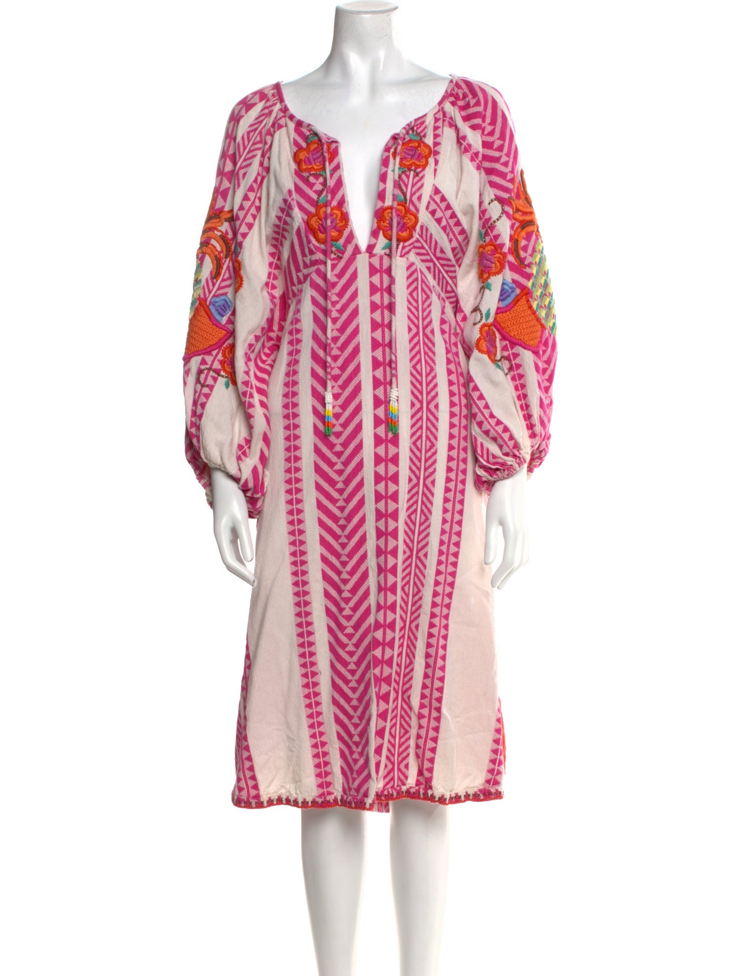 Farm Rio Printed Midi Length Dress