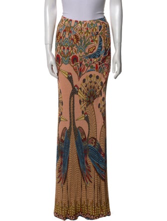 Farm Rio Printed Long Skirt