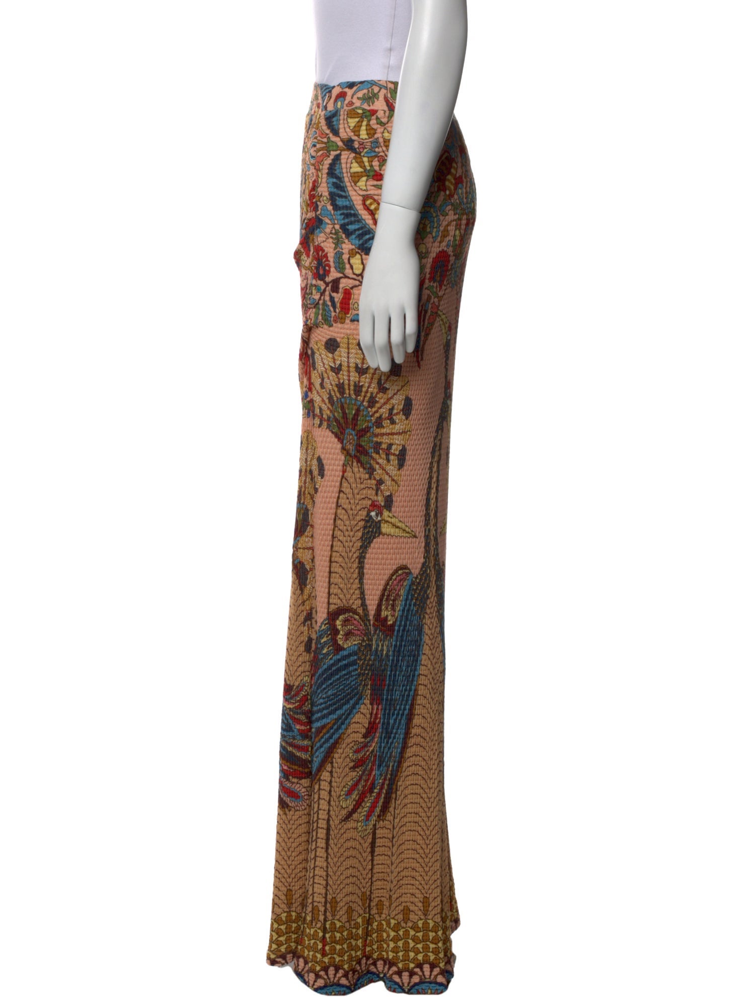 Farm Rio Printed Long Skirt