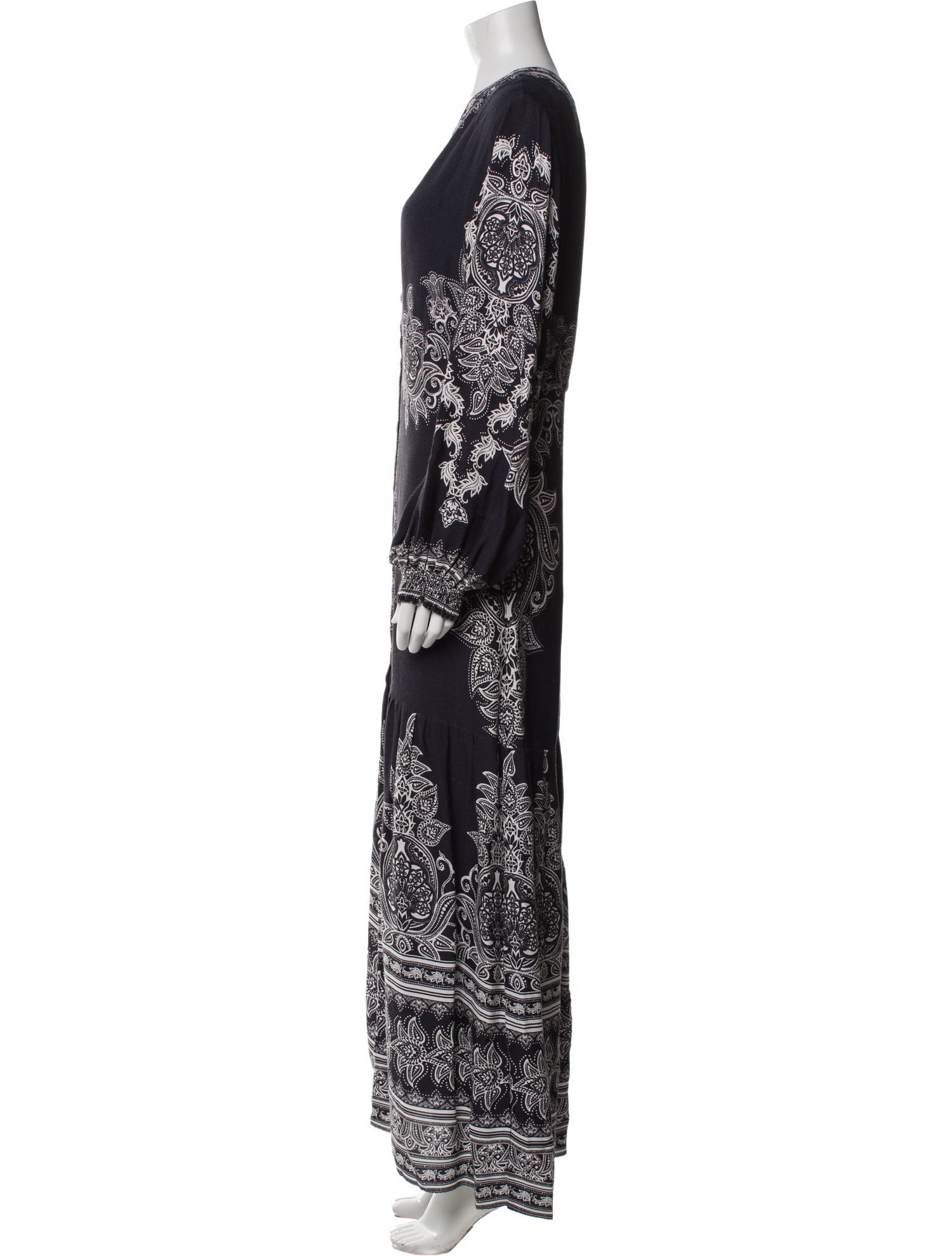 Farm Rio Printed Long Dress