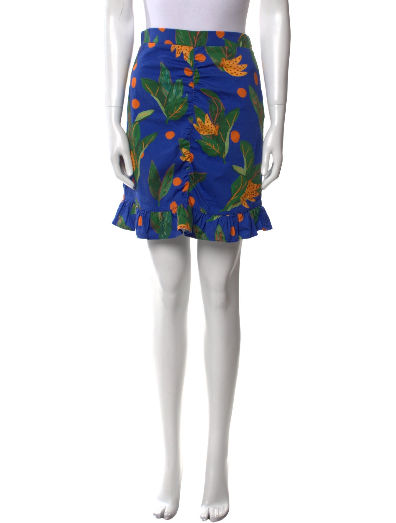 Farm Rio Floral Print Mini Skirt
