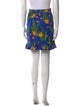 Farm Rio Floral Print Mini Skirt