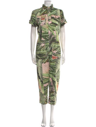 Farm Rio Printed Jumpsuit