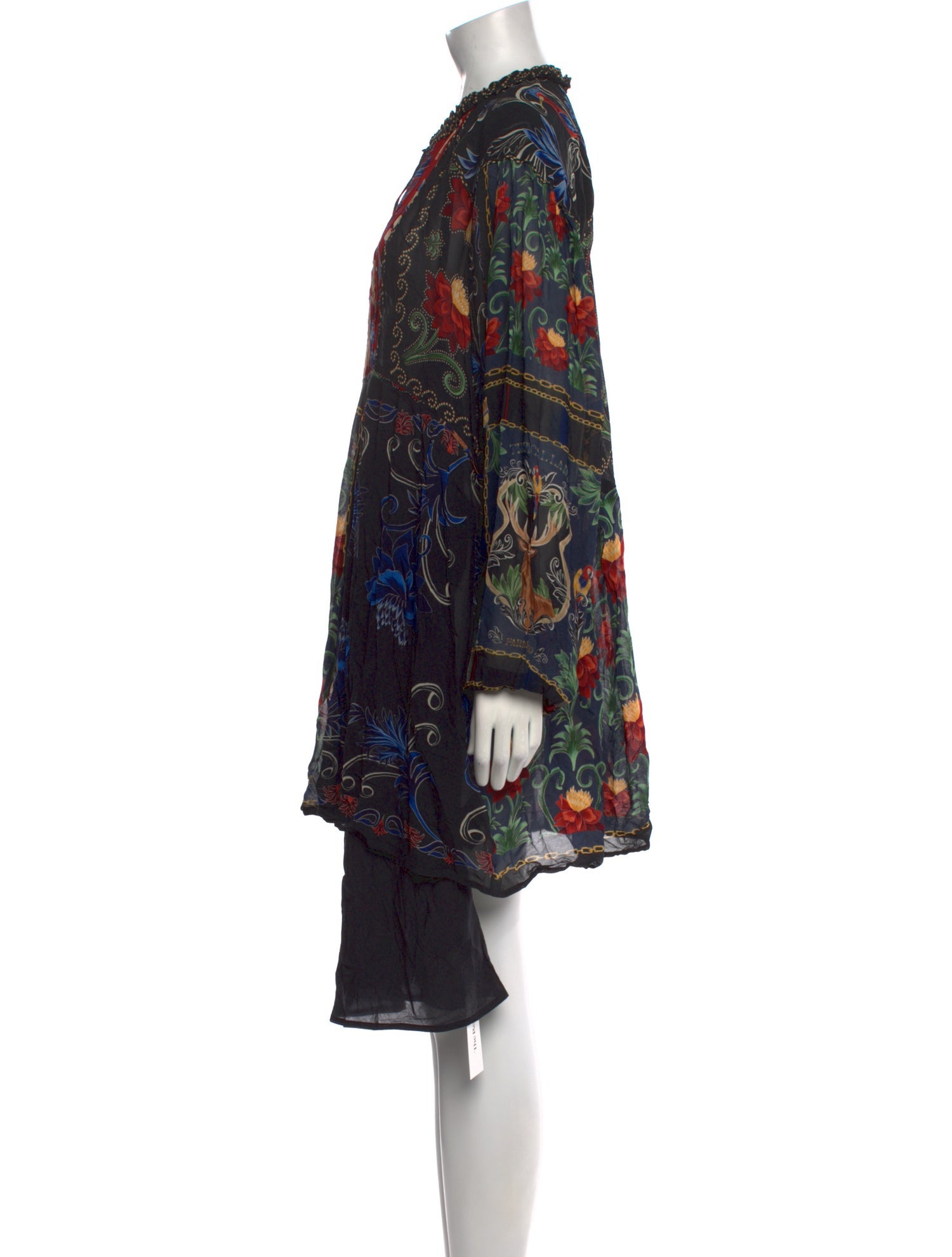 Farm Rio Floral Print Mini Dress w/ Tags