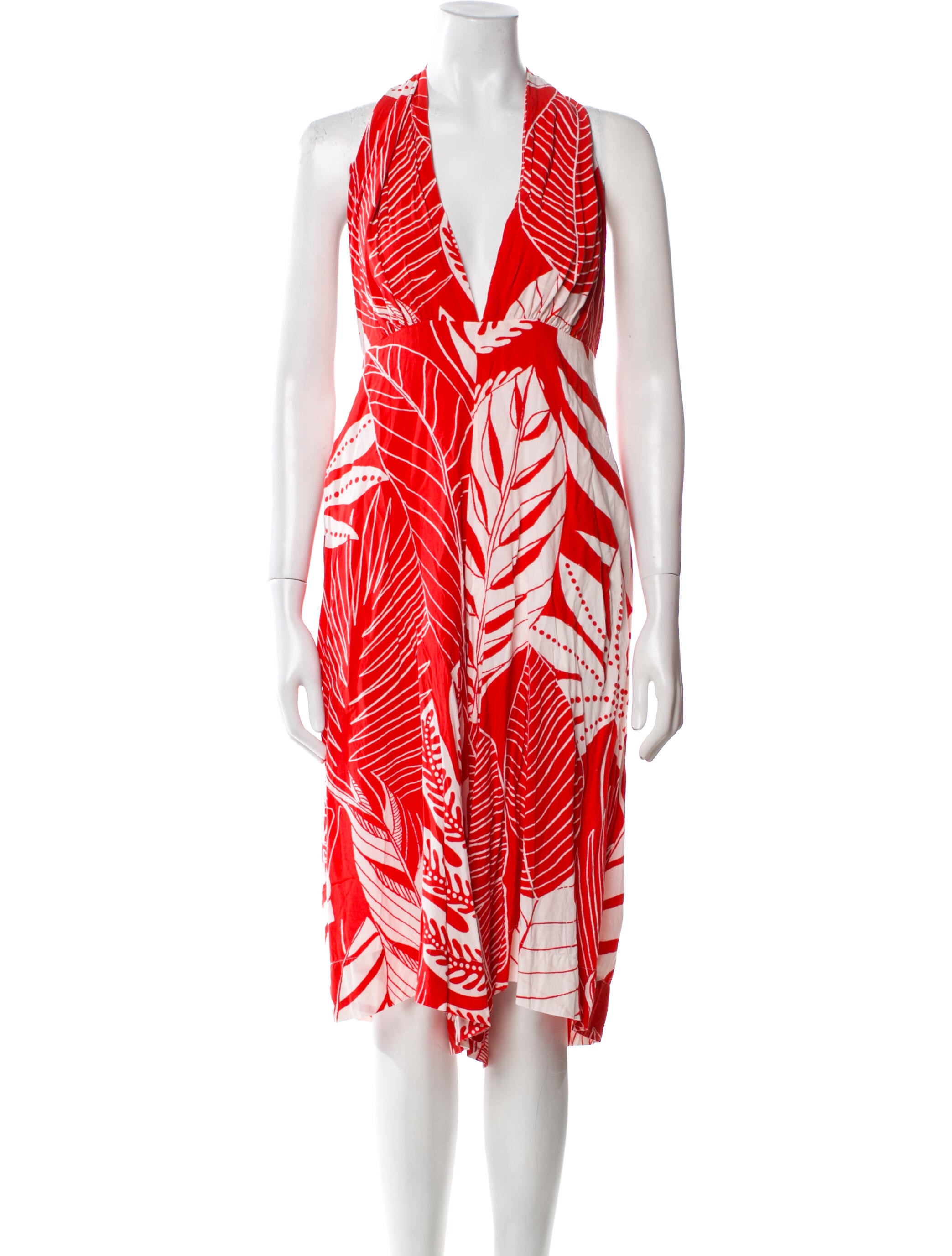 Farm Rio Printed Halterneck Romper