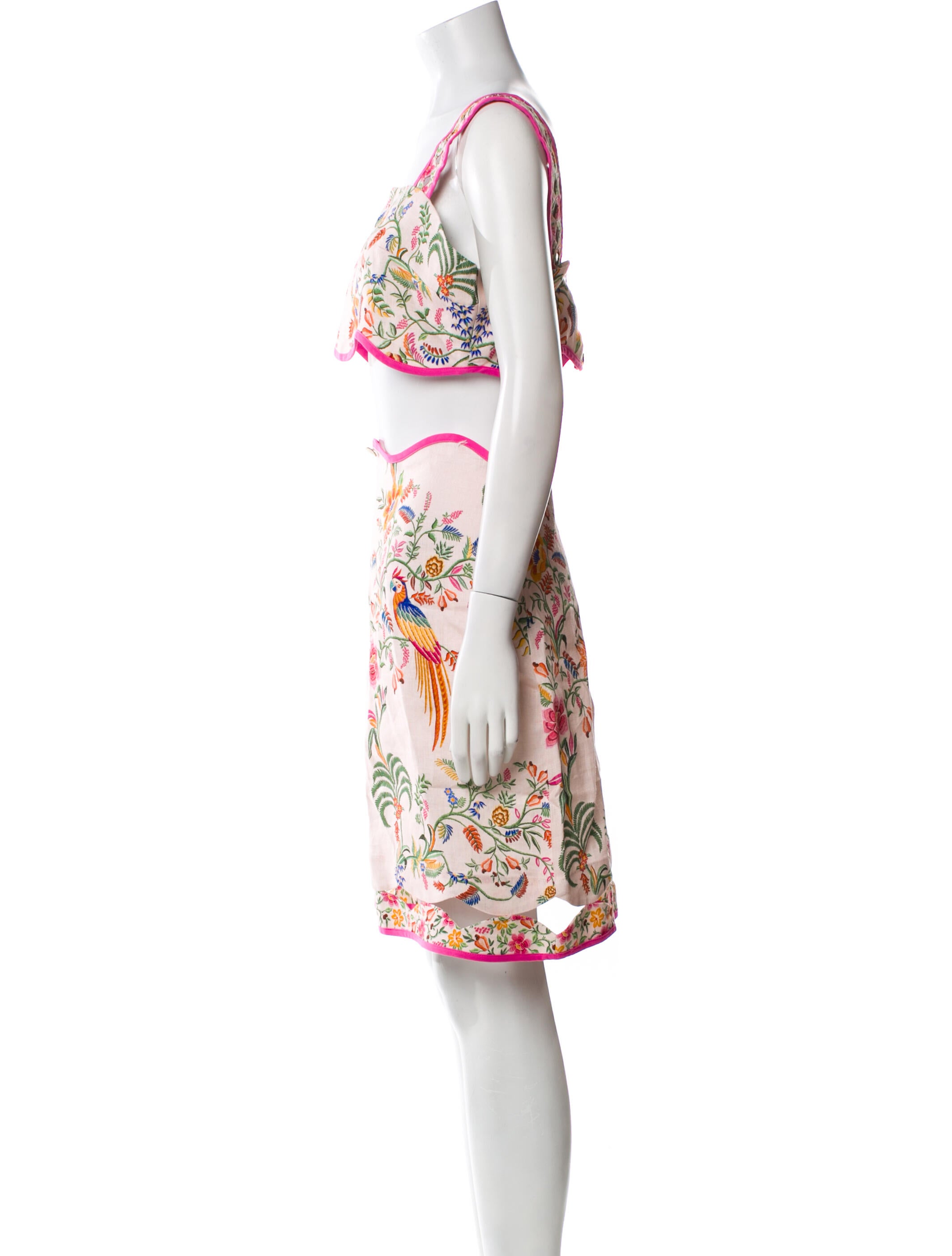 Farm Rio Linen Mini Dress