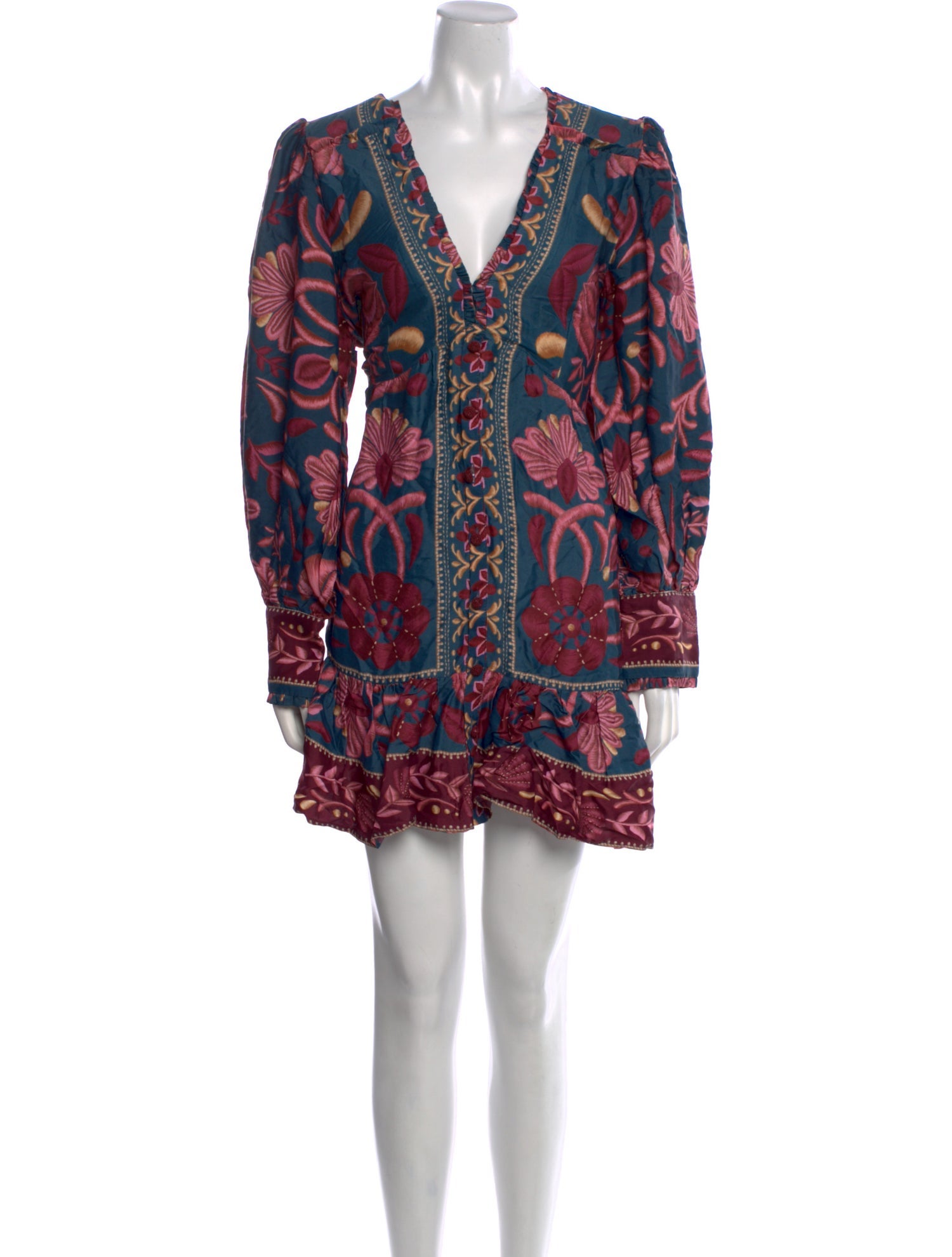 Farm Rio Printed Mini Dress w/ Tags