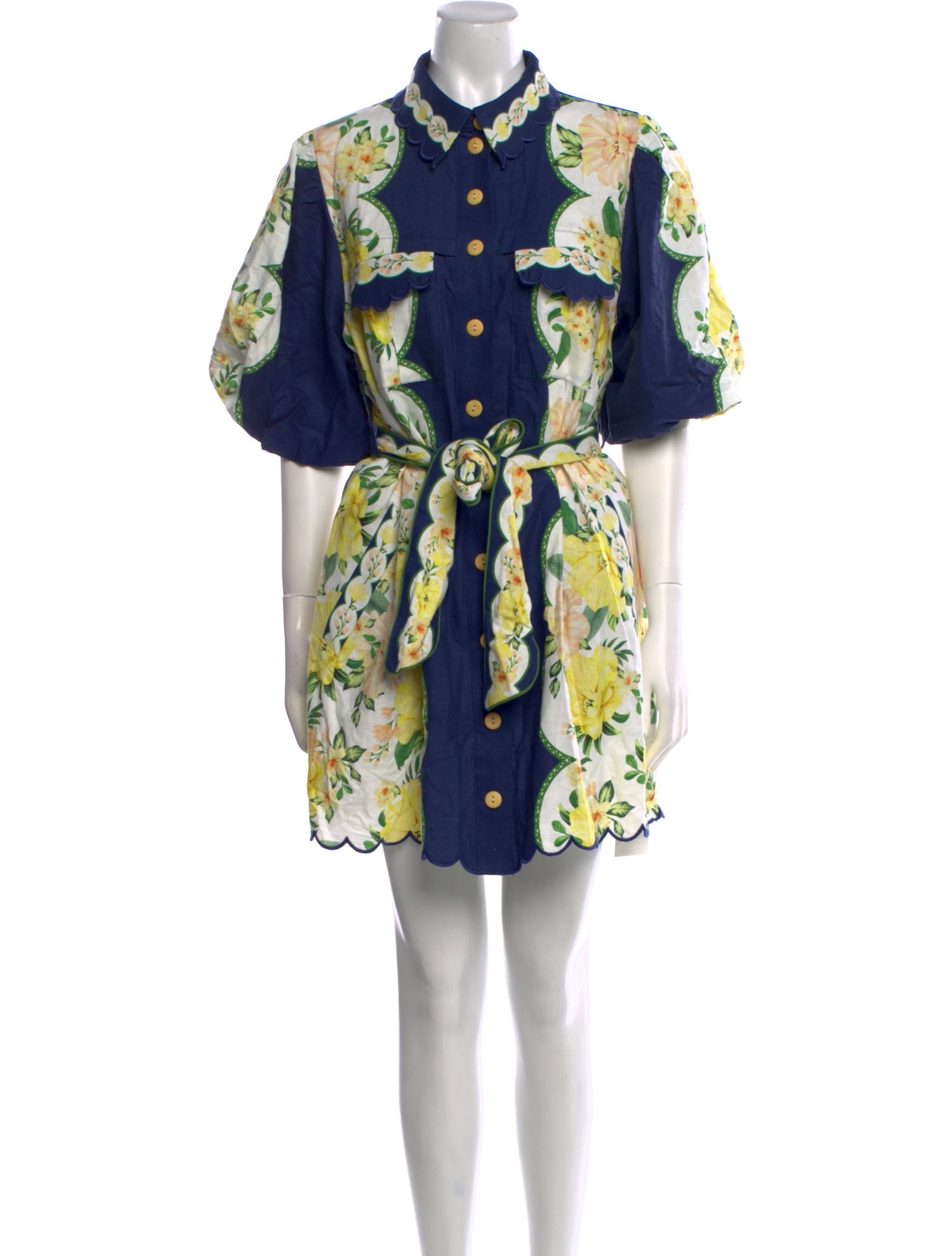 Farm Rio Linen Mini Dress w/ Tags