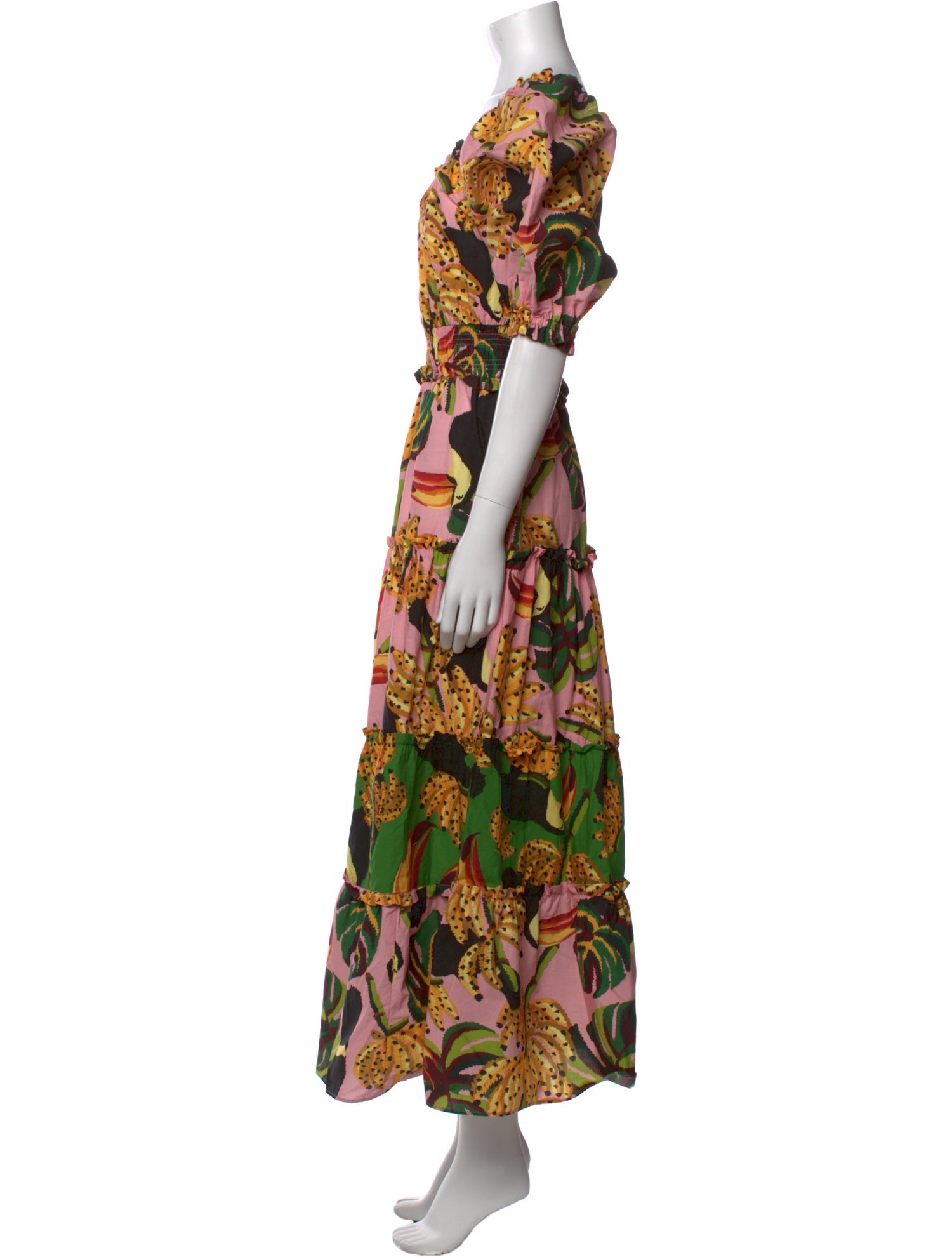 Farm Rio Printed Long Dress
