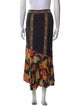 Farm Rio Printed Midi Length Skirt
