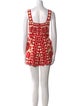 Farm Rio Printed Square Neckline Romper
