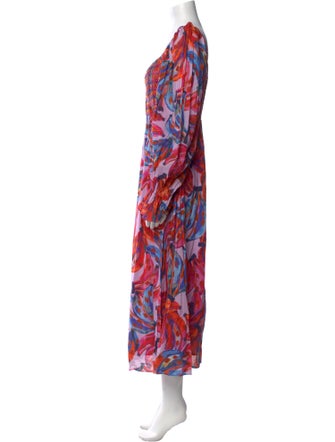 Farm Rio Printed Long Dress