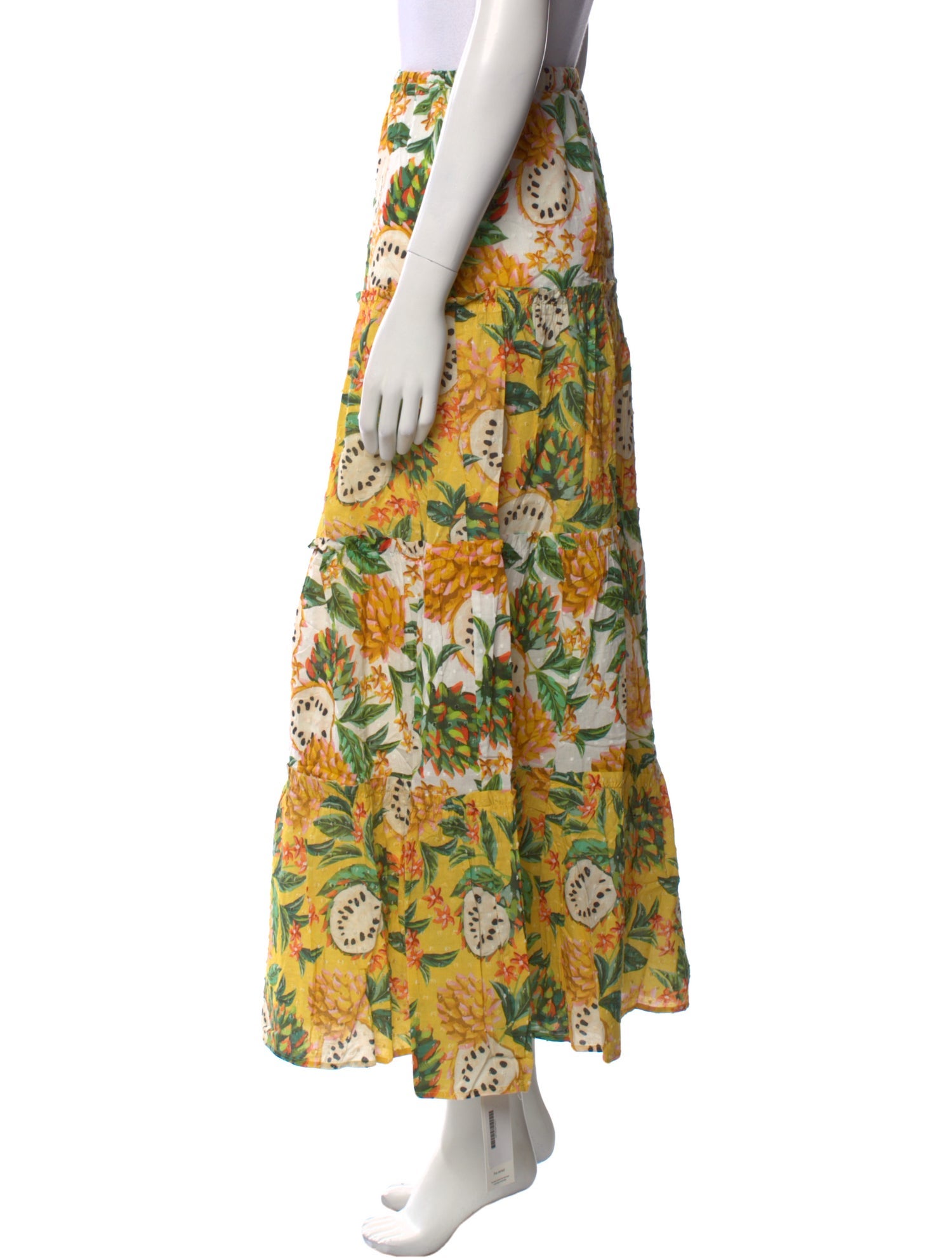 Farm Rio Floral Print Midi Length Skirt w/ Tags