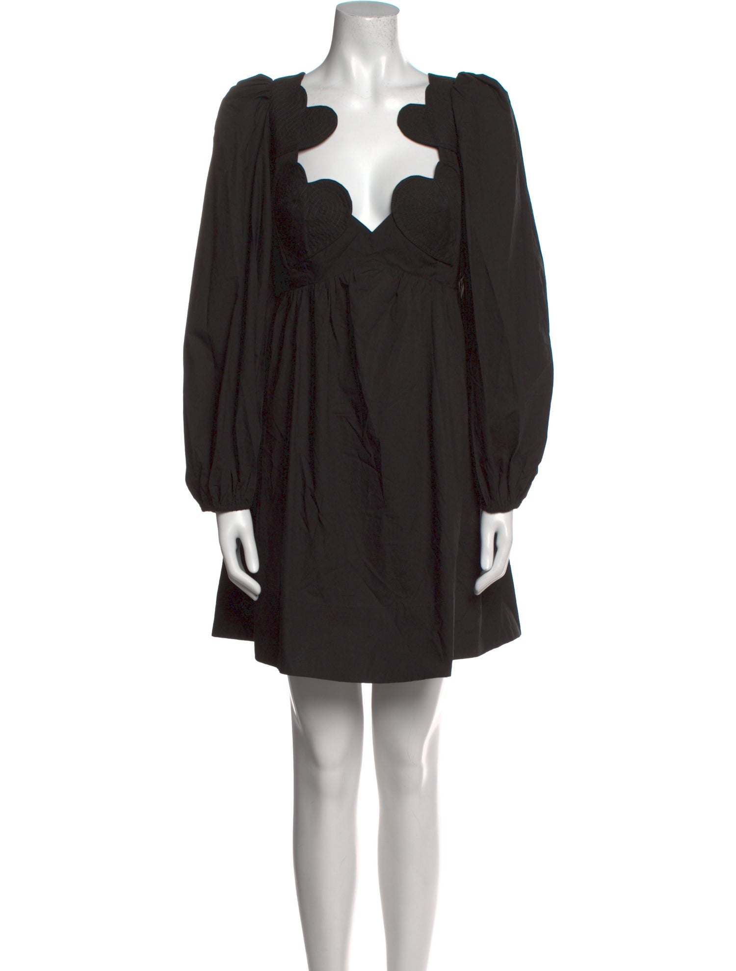 Farm Rio Square Neckline Mini Dress