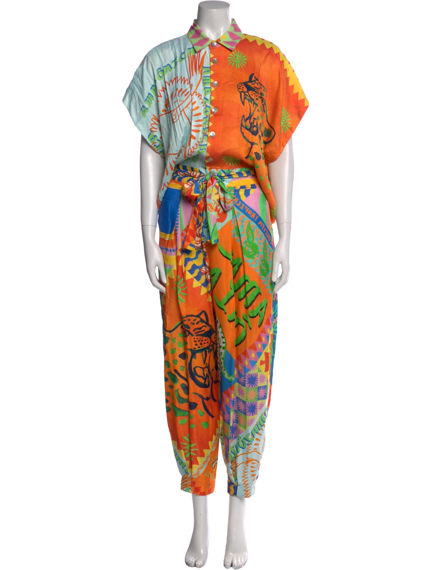 Farm Rio Printed Jumpsuit