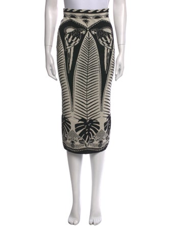 Farm Rio Printed Midi Length Skirt