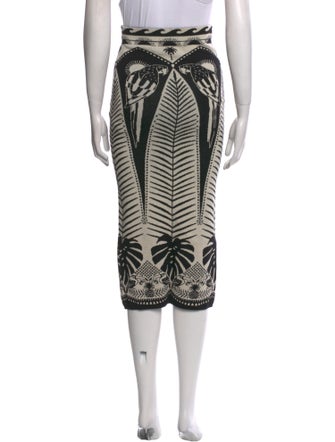 Farm Rio Printed Midi Length Skirt