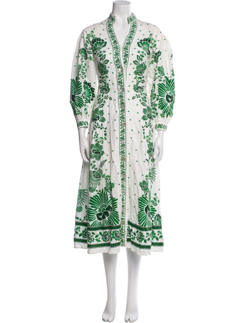 Farm Rio Printed Long Dress