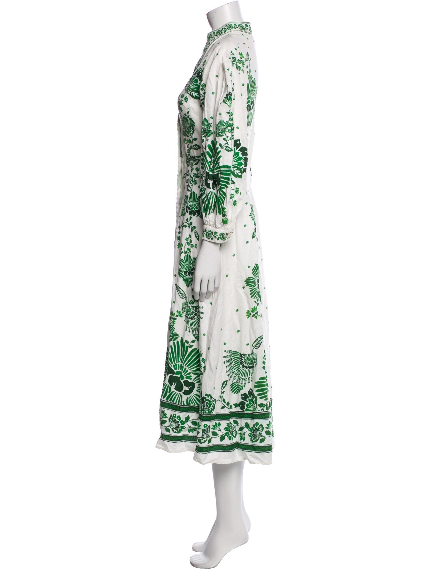 Farm Rio Printed Long Dress