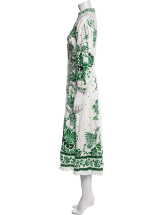 Farm Rio Printed Long Dress