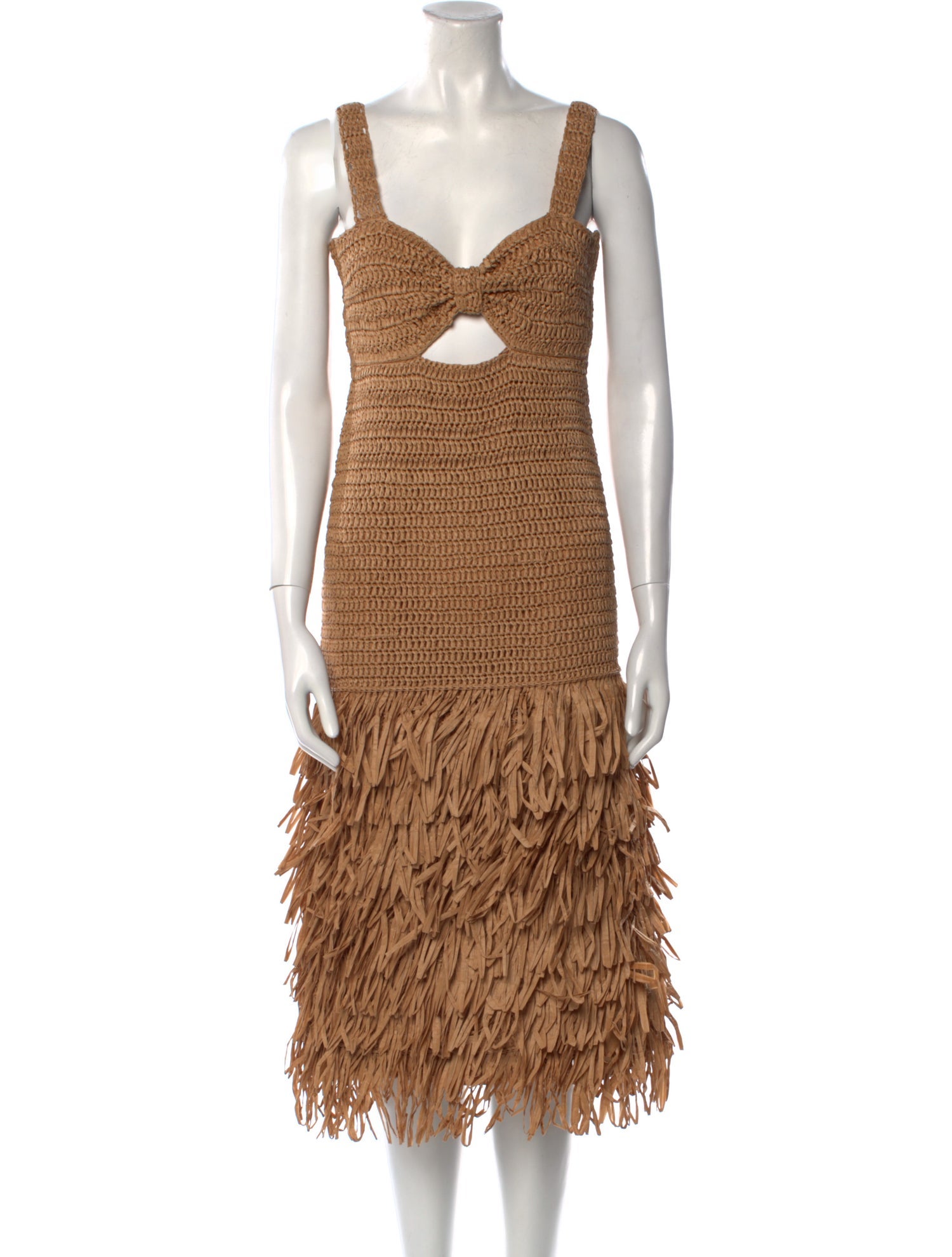 Farm Rio V-Neck Midi Length Dress w/ Tags