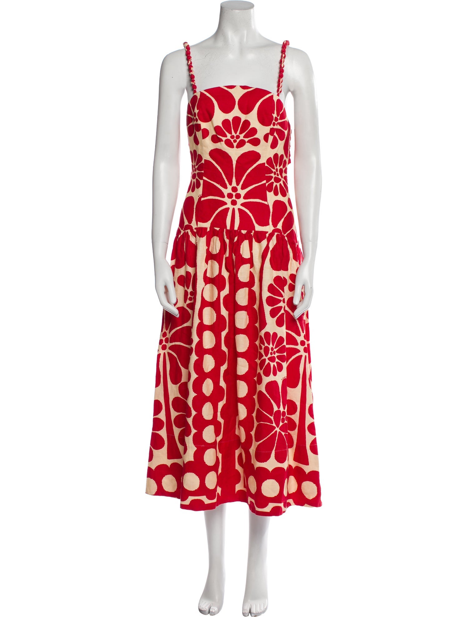 Farm Rio Linen Long Dress