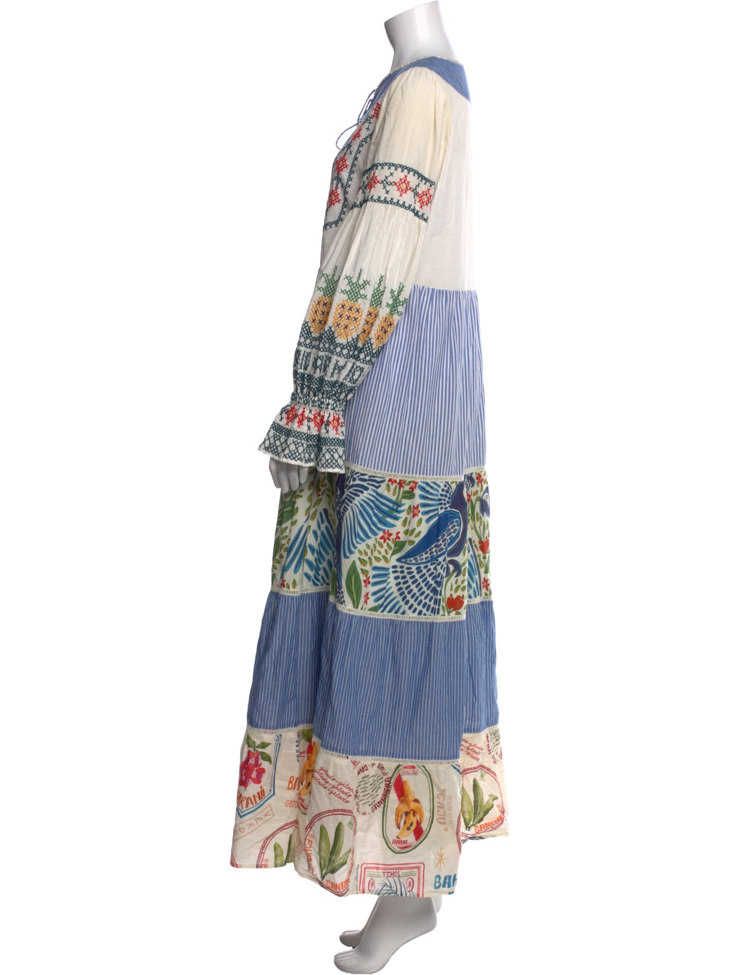 Farm Rio Printed Long Dress