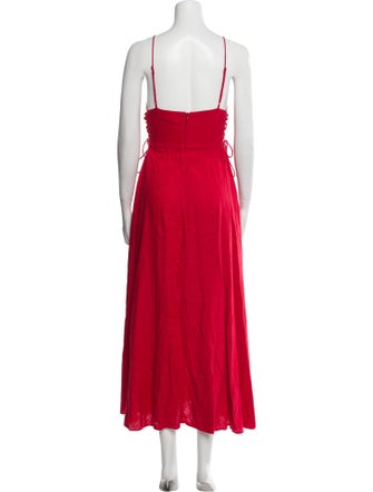 Farm Rio Linen Long Dress