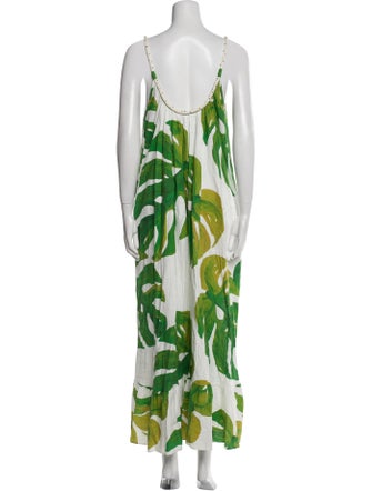 Farm Rio Printed Long Dress