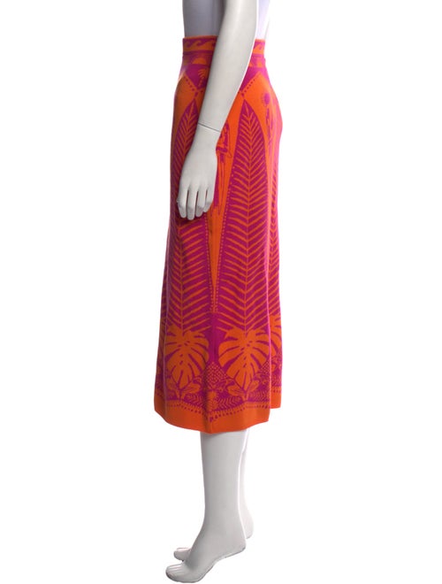 Farm Rio Printed Midi Length Skirt