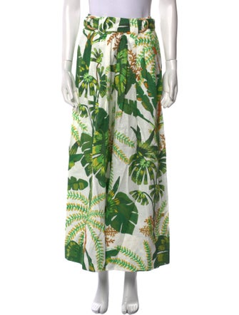 Farm Rio Linen Wide Leg Pants