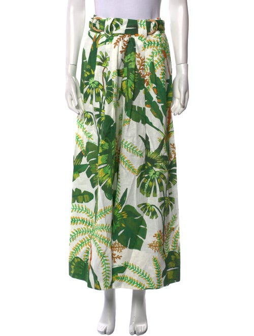 Farm Rio Linen Wide Leg Pants