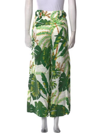 Farm Rio Linen Wide Leg Pants