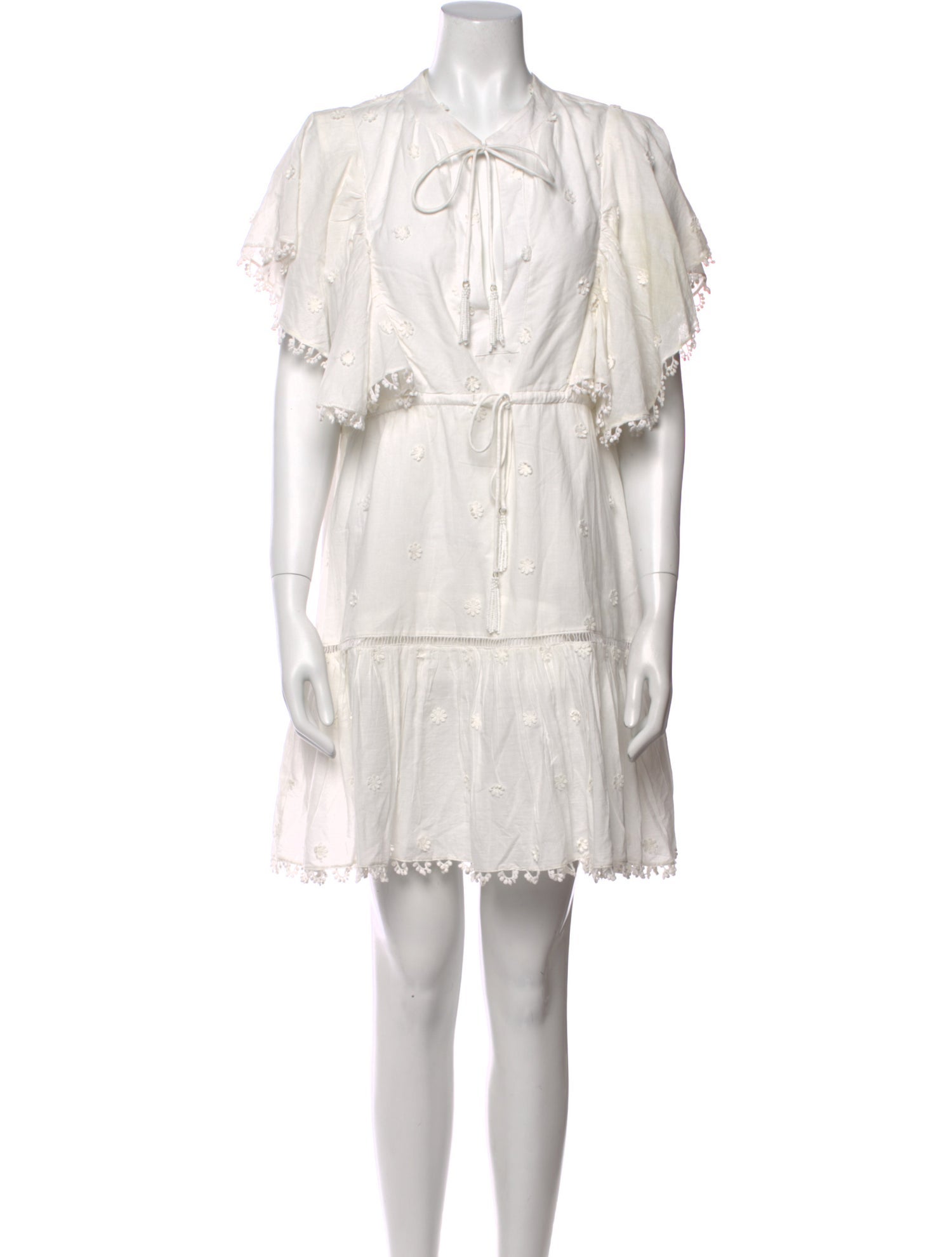 Farm Rio V-Neck Mini Dress