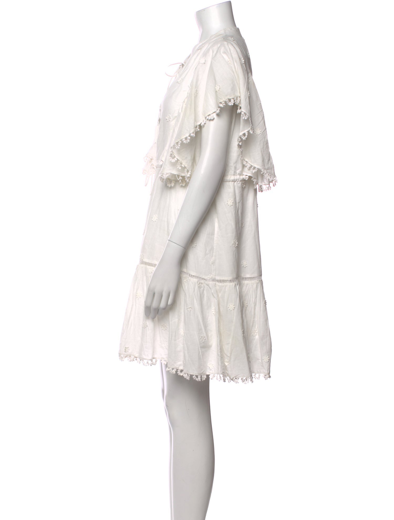 Farm Rio V-Neck Mini Dress