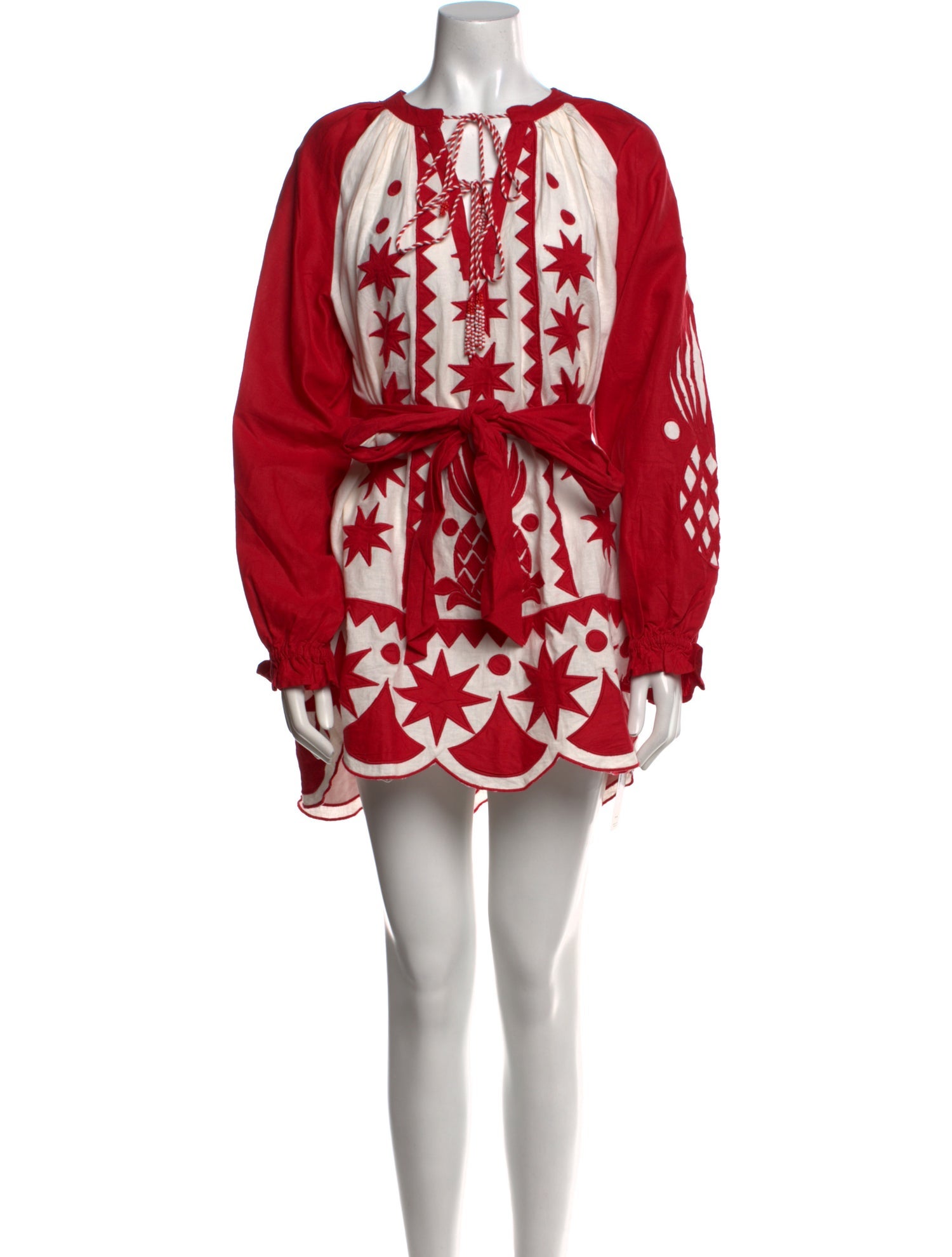 Farm Rio Printed Mini Dress