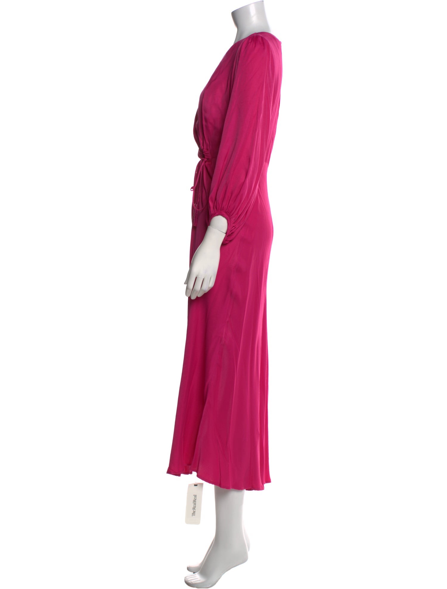 Farm Rio Crew Neck Long Dress