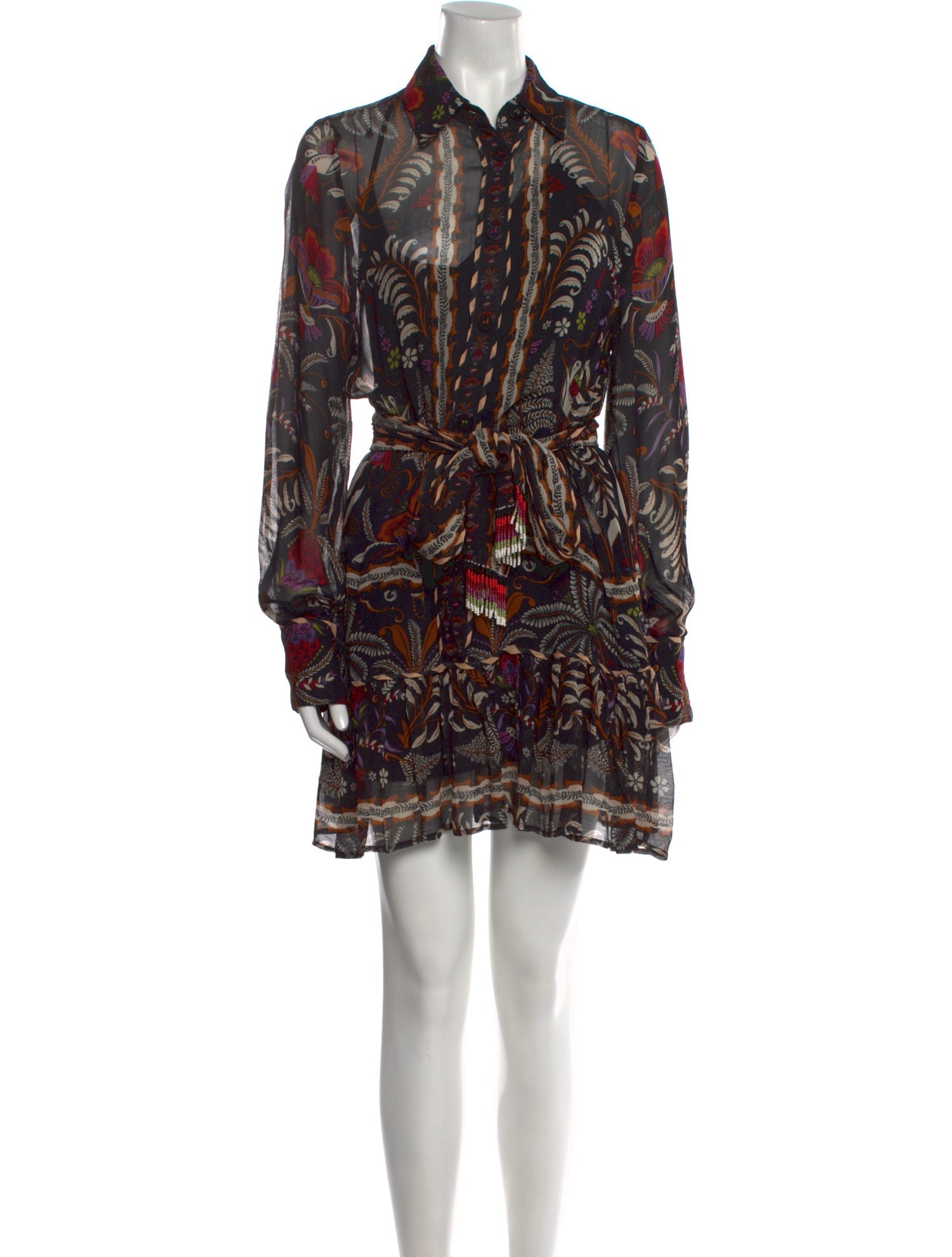 Farm Rio Printed Mini Dress