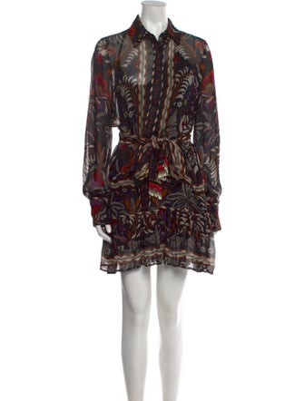 Farm Rio Printed Mini Dress