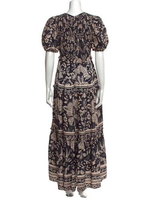 Farm Rio Printed Long Dress
