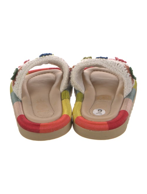 Farm Rio Printed Crochet Trim Slides